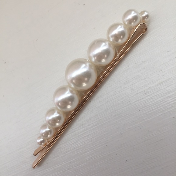 🔴5/$15⚠️𝗖𝗟𝗘𝗔𝗥𝗔𝗡𝗖𝗘⚠️Pearl Hairpin NEW - Picture 5 of 8